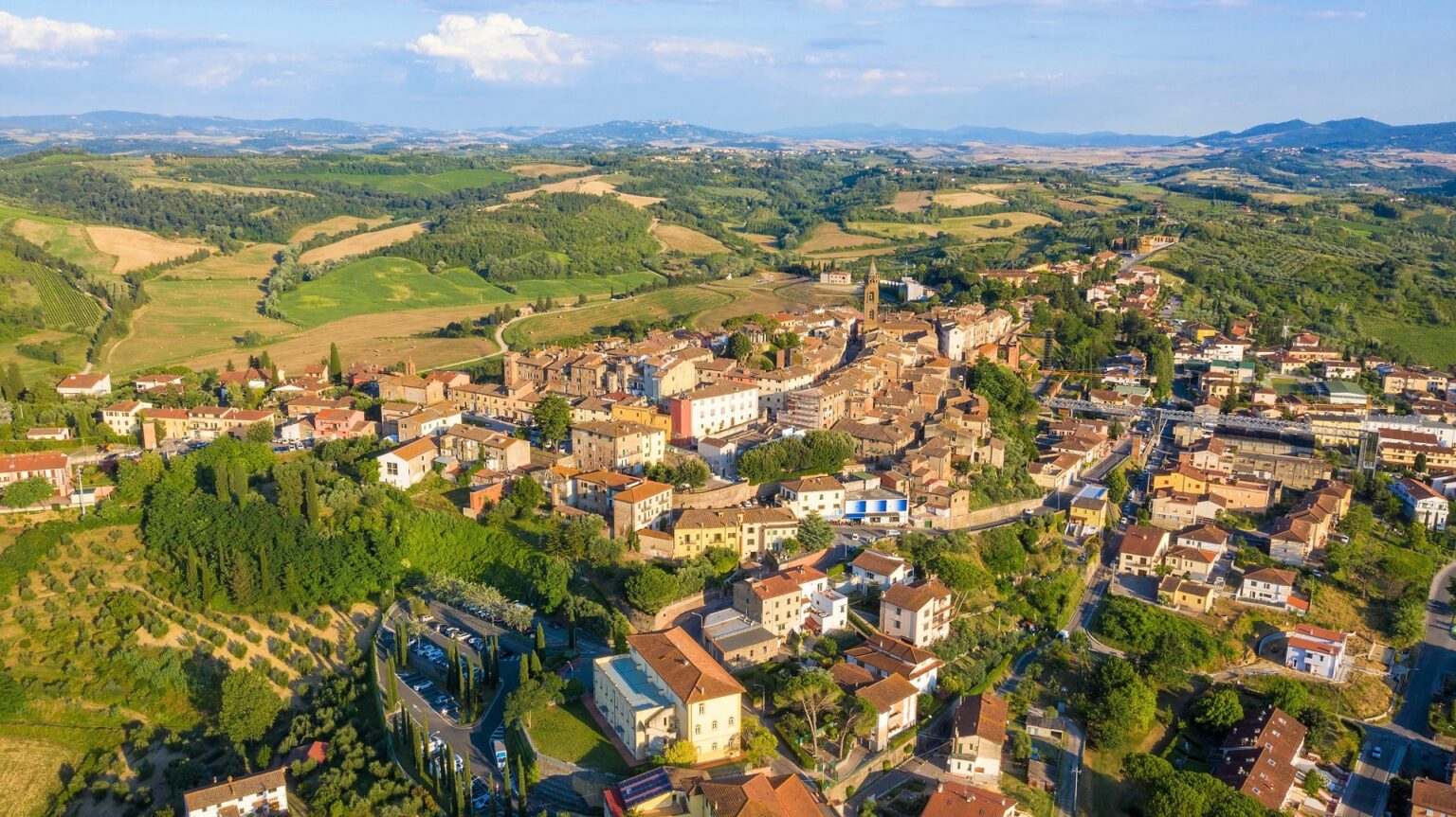 Peccioli, frazioni e territorio